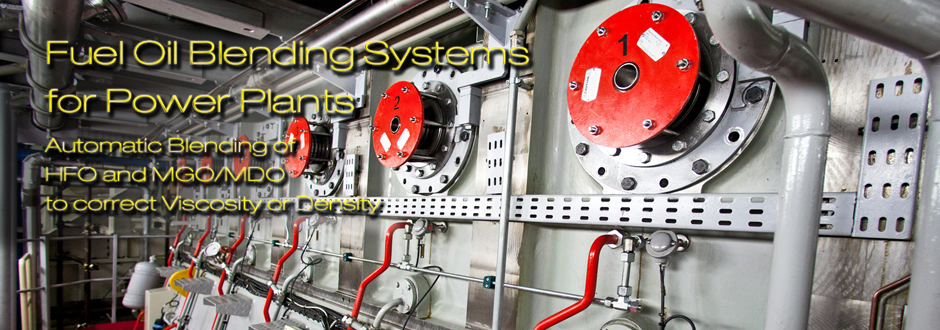 Fuel Oil blending systems for Power Plants